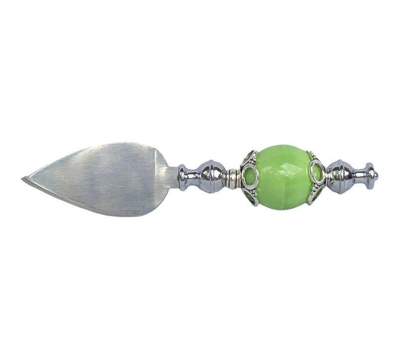 Mandala Cheese Knife - Broad Blade